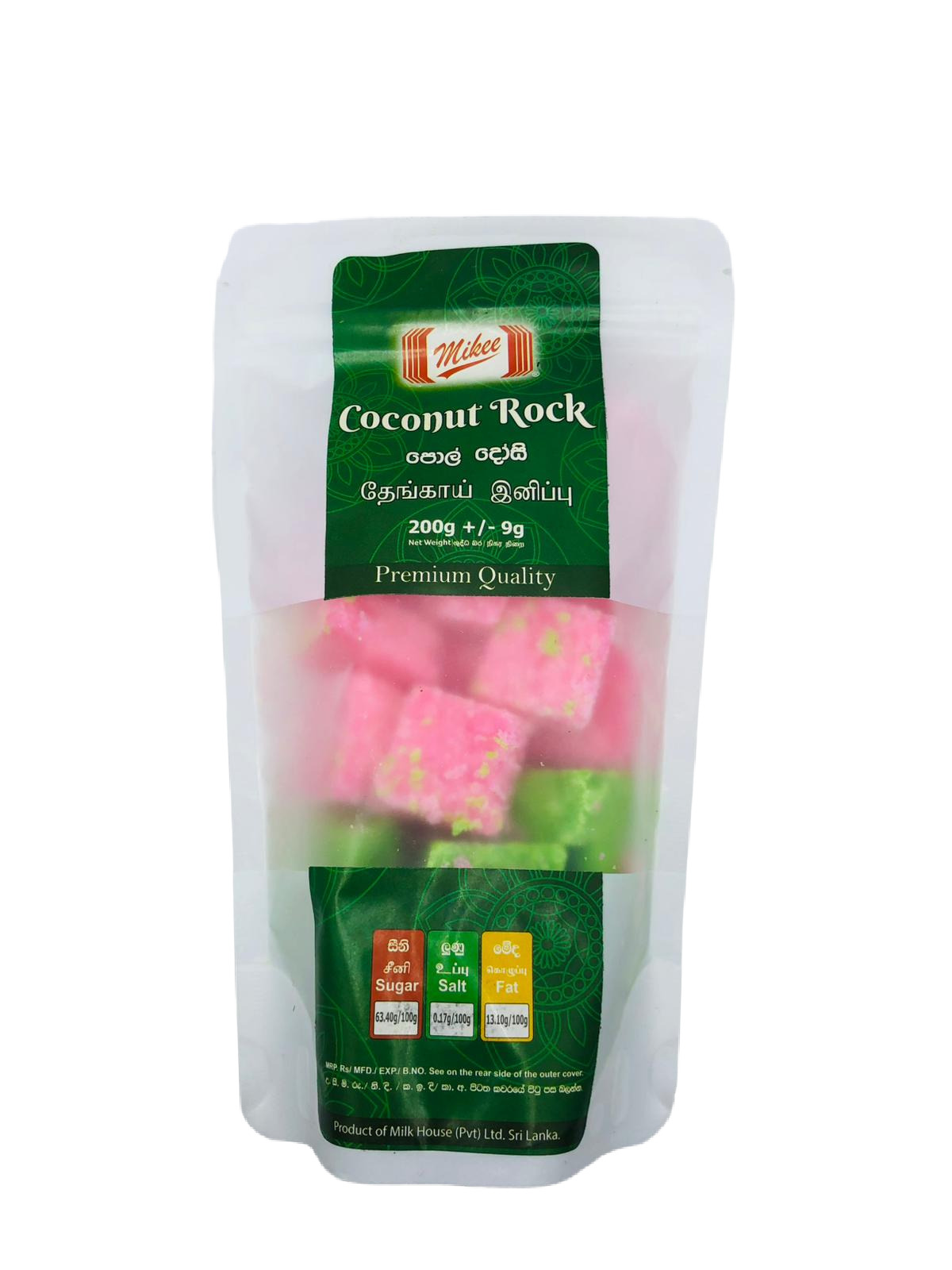 Mikee Coconut Rock 200g